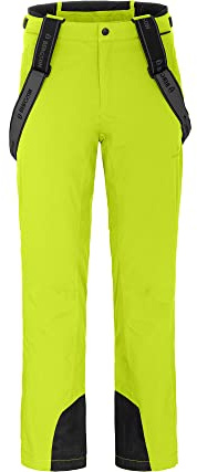 Bergson Flex | Herren Skihose - Normal-/Kurz-/Langgrößen, wasserdicht (20.000 mm) & verschweißte Nähte, Winddicht & atmungsaktiv (20.000 g/m²), warm wattiert (50 g/m²) & elastisch, Oberschenkel-Venti