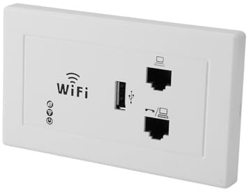 Fangxuee Wireless WiFi Wall Switch Panel WIFI Socket Embedded Wireless Router 120 Type Panel AP Hotel Rooms