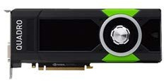 Dell NVIDIA Quadro P5000 16GB (4 DP, DL-DVI-D) *Wie 490-BDNN*