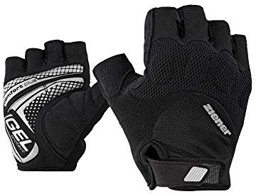 Ziener Herren COLIT Fahrrad-, Mountainbike-, Radsport-Handschuhe | Kurzfinger - atmungsaktiv/dämpfend/rutschfest, black, 8