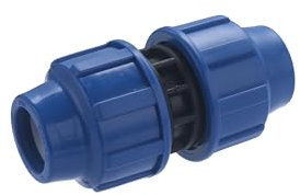 Raccordo in polietilene plastica, giunzione pari Ø25. NOYON & THIEBAULT