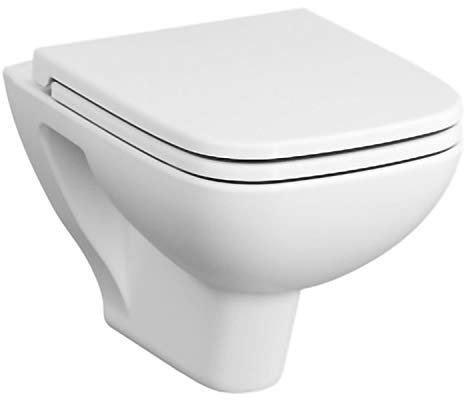 Vitra S20 Vitraflush spülrandlos mit Bidetfunktion, Taharet, Taharat Dusch WC inklusive Softclose WC-Sitz