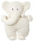 Efie Bio-Kuscheltier Elefant L – ca. 40 cm – Bio-Baumwolle (KBA), Füllung aus recycelter Polyester-Watte – allergikergeeignet – handgefertigt – Made in Germany
