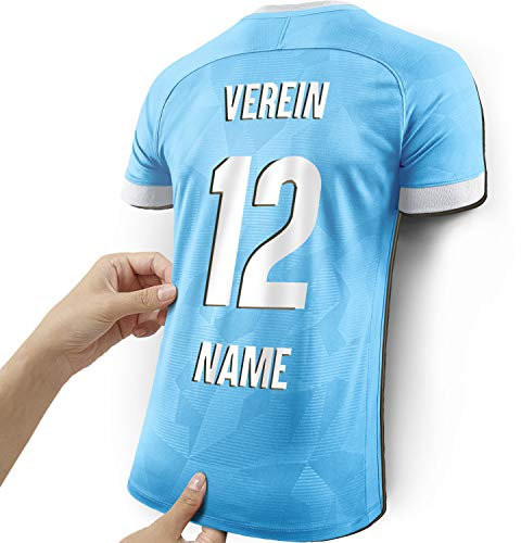Elbeffekt Trikotlampe für Münchener Fans aus Holz - personalisierbares Geschenk - schenke Dein individuellen Münchener Fanartikel aus Echtholz