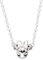 Minnie Mouse Silver Stone Set Necklace N902352RAPRL-18
