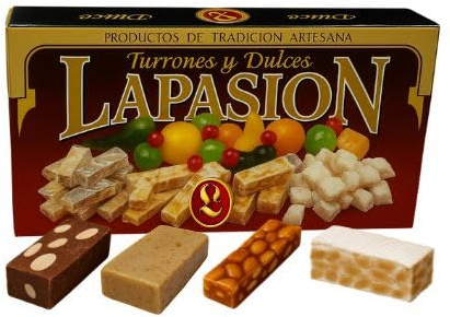 LAPASION - Porciones De Turrón Surtidos Calidad Suprema | 2.5 Kg