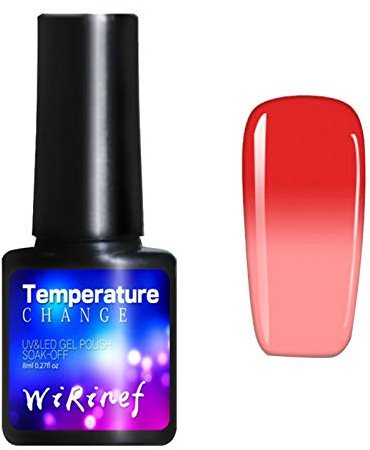 Asalinao Nagellack 28 Farbwechsel Nagellack Peel Off Sunlight Sensitive Farbwechsel Nagellack 8 ml DIY Maniküre