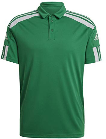 Adidas Unisex Kinder Squadra 21 Polo Shirt, Team Green/White, 15-16 Years