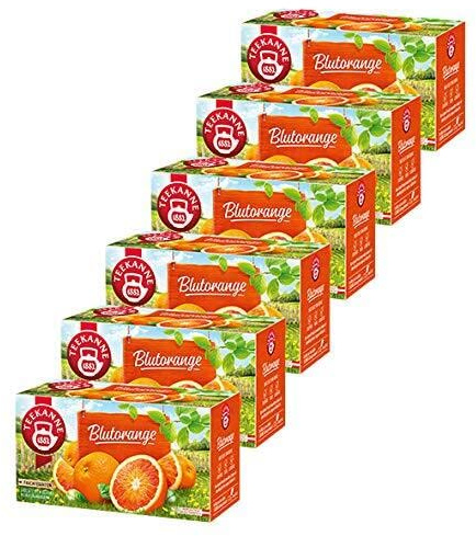 Teekanne Blutorange / 6er Pack