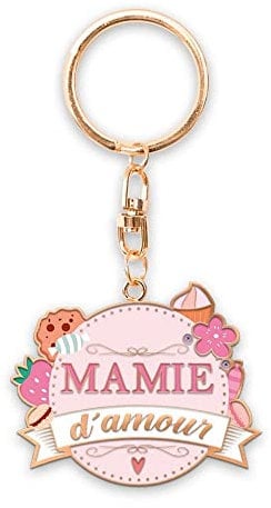 SLA STV Porte clé modèle Mamie d'amour Rose