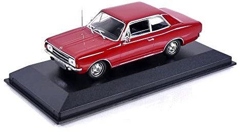 Maxichamps 1:43 Opel Rekord C - 1966 - Rot
