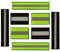 Reflektierende Patches 8pcs Nacht Fluoreszierende Applikationen Dekorative Neonflecken Hakenschleife Verschlussabzeichen Für Kleidungszubehör