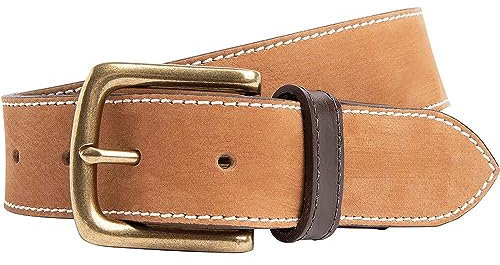 Hackett London Herren Nubuk Gürtel, Braun (Brown), 46