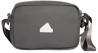 adidas Femme Essentials Polyurethane Bag, Charcoal/White, One size