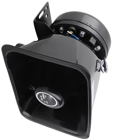 Altoparlante Sirena 200W, Altoparlante Sirena 200W, Avvisatore Acustico 12V 200W Altoparlante a Clacson per Allarme Universale Super Forte per Auto Funziona con di Allarme