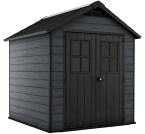Keter - Gartenhaus aus Holz 757 – 5 m² – Anthrazit