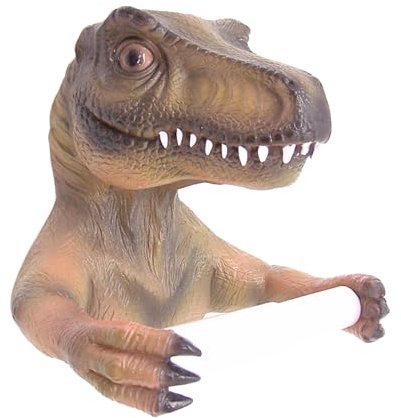 Dinosaurier Toilettenpapierhalter Wandhalterung Neuheit T Rex Badezimmer Zubehör 17,8 cm