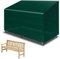 Funshot 2 Sitzer Gartenbank Abdeckung Wasserdicht, 134 x 66 x 63/89cm, Gartenbank Abdeckhauben Hüllen, Schutzhülle für Gartenbank, Gartensofa, Anti-UV, Winddicht, Abdeckplane für Gartenmöbel
