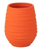J-Line Fiesta Vase, Keramik, Orange, Small
