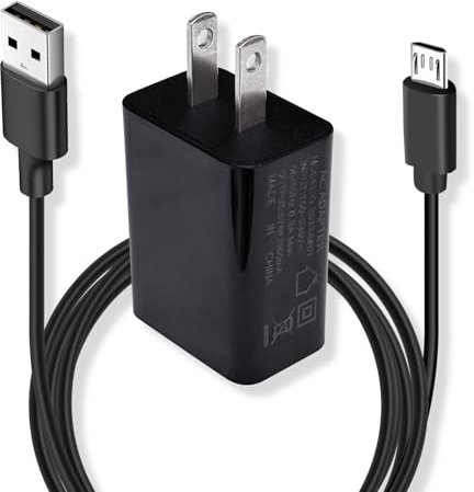 5V Micro USB Charger for Kindle Paperwhite 3 4 5 7 8 9 10, Fire 6 7 8 10 Kids Pro HD HDX, Amazon Fire Tablet Oasis E-Reader, DX, Keyboard, Voyage Touch2nd-11th Gen Tab Kids Power Charging Cable Cord