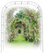 Rosenbogen Edelstahl Metall, Rosenbogen 150cm 180cm 200cm 220cm 240cm 300cm Breit, Garten Rankhilfen Rosenbogen für Kletterpflanzen, Wedding Decoration(25mm,W 1.8M x H 2.4 M)