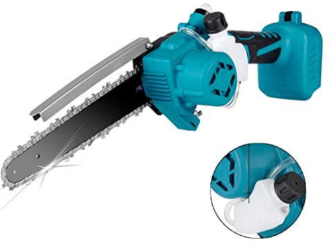 Coupe-herbe, coupe-herbe, taille-haie Scie électrique sans balais de 8 pouces 2000W tronçonneuse sans fil haute puissance coupe de jardin outil de coupe tronçonneuse pour l'entretien du jardin et de l