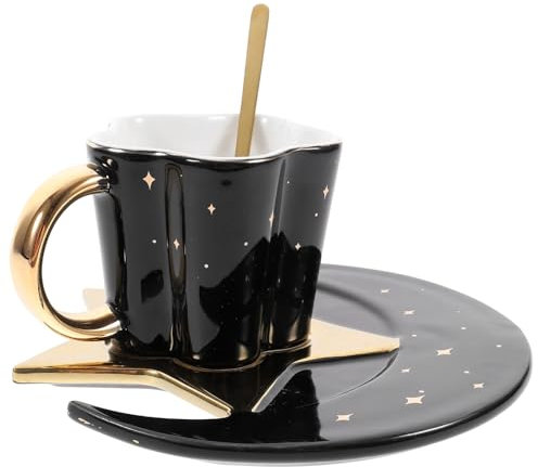 Cabilock 1 Juego De Taza Y Platillo De Té Taza De Té Inglesa De Porcelana Con Cuchara Taza De Británica Para Fiesta Cumpleaños Boda