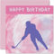Sport-Geburtstagskarte für Frauen und Mädchen, Eishockey-Mädchen im Sport, Hockey-Geburtstagskarte für Freundin, Schwester, Tochter, Nichte, Teamkollegen, 145 mm x 145 mm, Sportsportler-Grußkarten