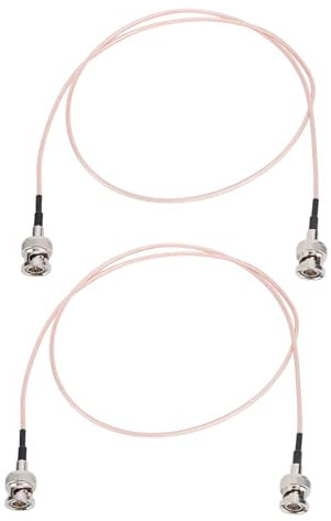 ASHATA 2 Stück SDI-Kabel BNC-Kabel 80 Cm, BNC-Stecker auf Stecker, 3G HD SDI-Kabel, Unterstützt HD SDI 3G SDI 4K 8K SDI, SDI-Videokabel für Überwachungskameras, BMCC-Videogeräte