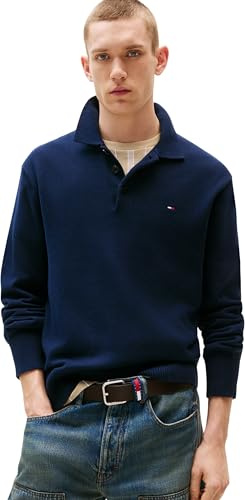 Tommy Jeans Herren TJM Slim Essential Polo SWTR EXT Dm0dm20304 Pullover (1er Pack)