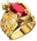OATIPHO Diamantringe für Herren zappelnde Anfangsringe Schmuck goldene Ringe Halskette rings for men mens rings birthday men in Drachenform Drachenring Legierung