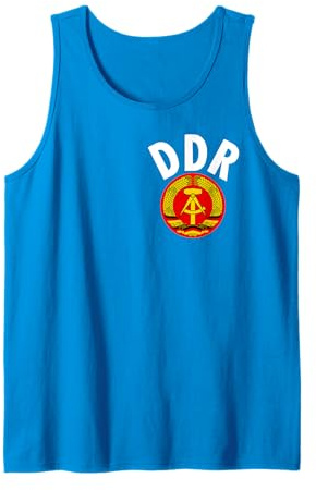 DDR Sport Design Ostdeutschland Trikot Nationalmannschaft Tank Top