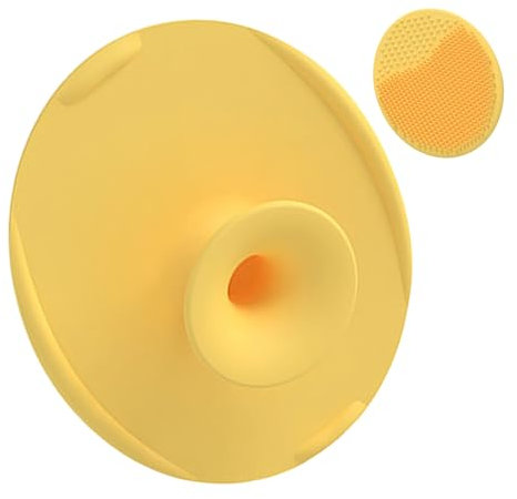 Silikon Baby Kopfhaut Peeling - Kleinkind Shampoo Pinsel für Cradle Cap | Babybad Haarpinsel mit Saugnäpftasse, weichBorsten sorgen und sich auf die Reinigung und die Kopfhautpflege von Babys k