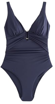 NEXT Damen Utrim bauchformender Badeanzug mit tiefem Ausschnitt