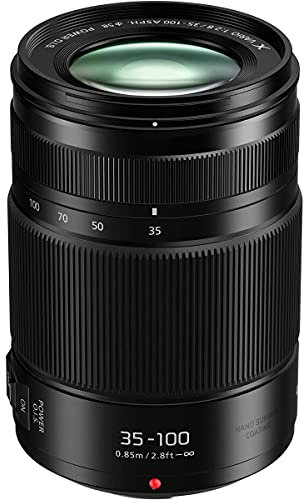 Panasonic Lumix G X Vario II objectifs Professionnels, 12–35 mm, Double I.S. 2.0 avec de la Puissance Optique I.S., sans Miroir Micro Four Thirds, H-hsa12035 (modèle 2017 – USA Noir)