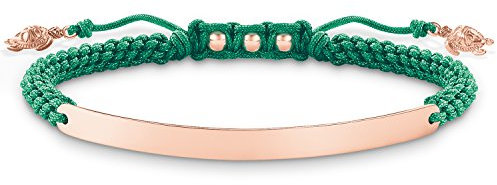 Thomas Sabo Bracciale Placcato Oro Rosa 18 Carati da Donna Argento Sterling 925