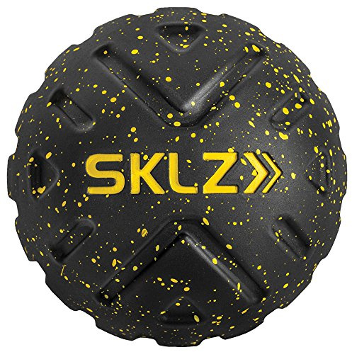 SKLZ Deep Tissue Massage Ball Compression for Large Muscles | Schwarz; 12 cm Ø; für myofasziale Therapie; wasserabweisend, tragbar, pflegeleicht – ideal für Physio & Regeneration