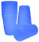 S&S-Shop 10 vasos de plástico de 0,4 l, color azul