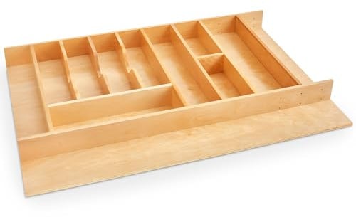 Rev-A-Shelf Trim-to-Custom-Fit Utensil Drawer Organizer, 33.11x21.97