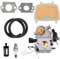 ZAMDOE Vergaser-Kit für STIHL MS171 MS181 MS211 MS181 2 Mix MS181C MS181C-BE MS181CBE 2 Mix MS181C-BE Z Kettensäge, ersetzt C1Q-S268, C1Q-S269, mit Luftfilter Zündkerzen Kraftstoffleitungs