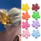 8 StüCk Acryl Haarspangen Damen Blume Haarklammer Groß, Niedliche Haarclips BlüTenblatt Design Rutschfeste Haarclips Haarkralle Groß Dickes Haar, Matt Haar Accessoire füR Frauen MäDchen