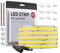 BTF-LIGHTING FCOB COB Warmes Weiß 3000K Flexibel Hohe Dichte Licht dimmbare LED-Streifen CRI90 + 10M 528LEDs/m DC24V 14W/M 10mm Breite biegsam FOB LED-Band für DIY Innenbeleuchtung Projekte