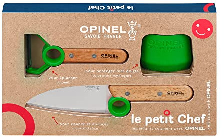 Coffret Le Petit Chef Bois Vert Opinel