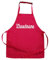 Elefantasie Personalisierte Kinderschürze mit Name, Kochschürze für Backen, Kochen, Malen, Geschenkidee für Kinder 3-6 Jahre pink