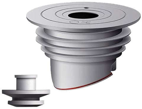 scyca Joint de tuyau de vidange pour machine à laver, joint d'étanchéité pour tuyau d'évacuation des eaux usées, polyvalent et anti-odeurs