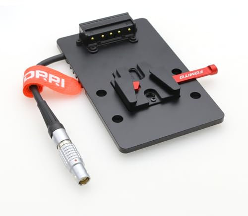 DRRI 6-polige DC-In-Buchse V-Mount Batterie-Stromversorgungsplatine für DJI Ronin 4D-6K/4D-8K