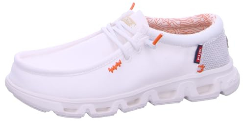 Fusion Leinenschuh Weiß in Größe 41