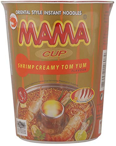 MAMA - Instant Cup Nudeln Garnelen Sahnig - (1 X 70 GR)