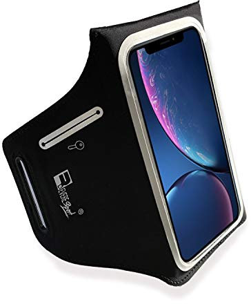 RevereSport Armband for iPhone XR. Lightweight Running Armband with Extra Pockets for Keys, Cash and Bank Cards. Phone Arm Holder for Sports, Gym Workouts and Exercise