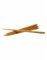 Stoff Nagel taper candles by Ester & Erik aus Paraffinwachs in der Farbe Amber, Brenndauer ca. 3,5h, tropffrei, 6er Pack, 36006